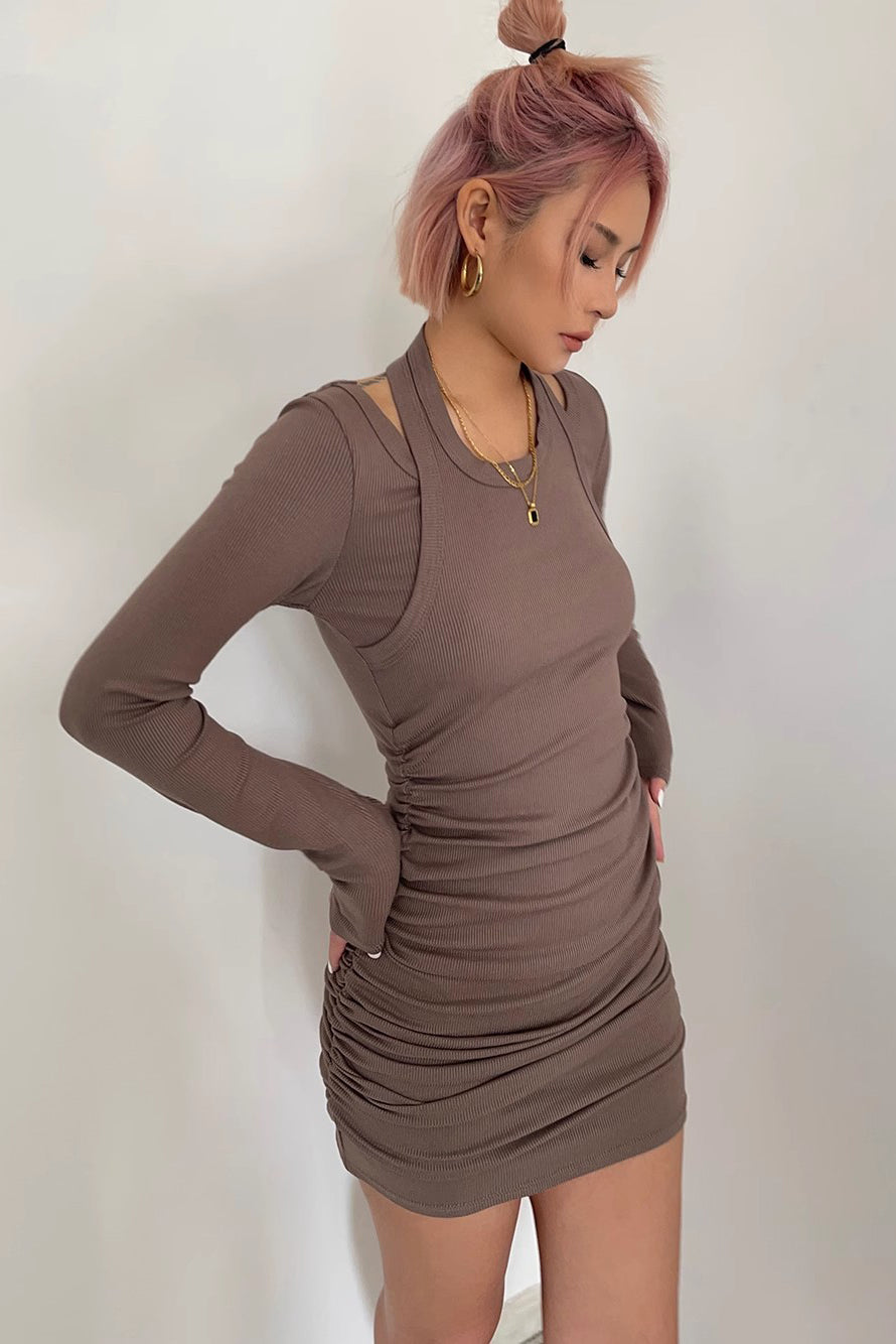Women's Sexy Long Sleeve Bodycon Dress