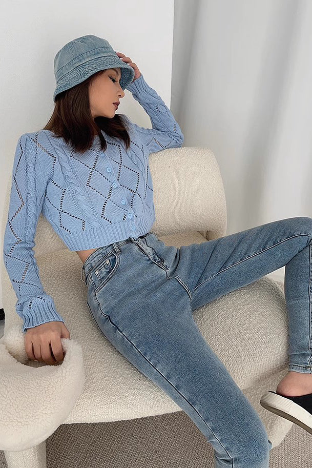 Women's Open Front Cardigan Sweaters Fashion Buttoned Front Knit Outwear Coats