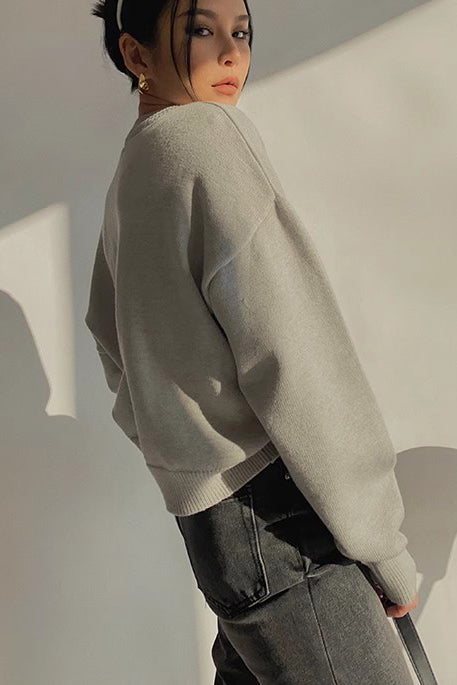 Women's Open Front Cardigan Sweaters Fashion Buttoned Front Outwear Coat