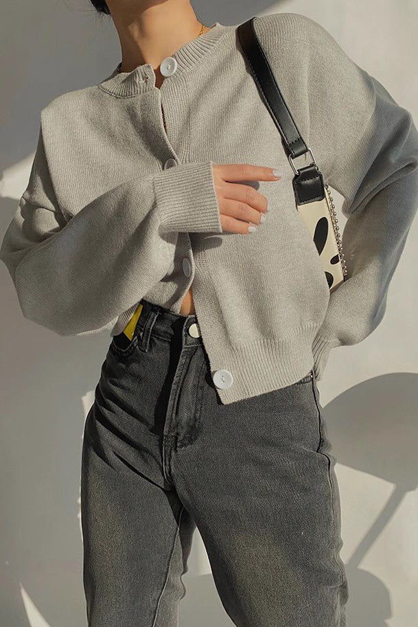 Women's Open Front Cardigan Sweaters Fashion Buttoned Front Outwear Coat