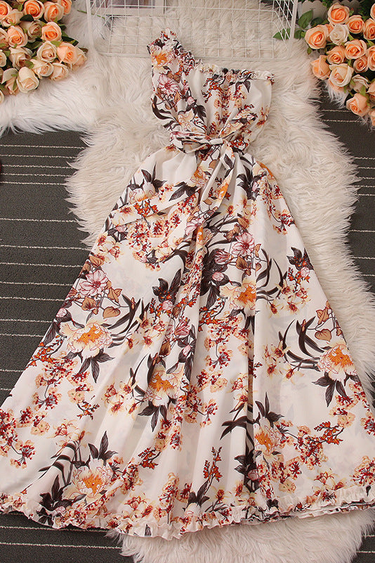slash neck lace dress Fashion Women Floral Lace Slash Neck Maxi Dress – TOP SHOW