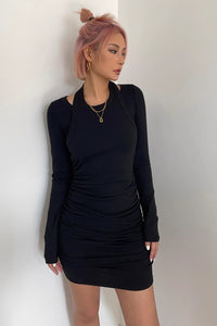 Women's Sexy Long Sleeve Bodycon Dress