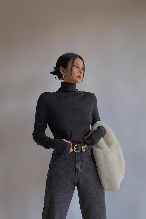 Women's Fashion Knit Long Sleeve Sweater Outwear