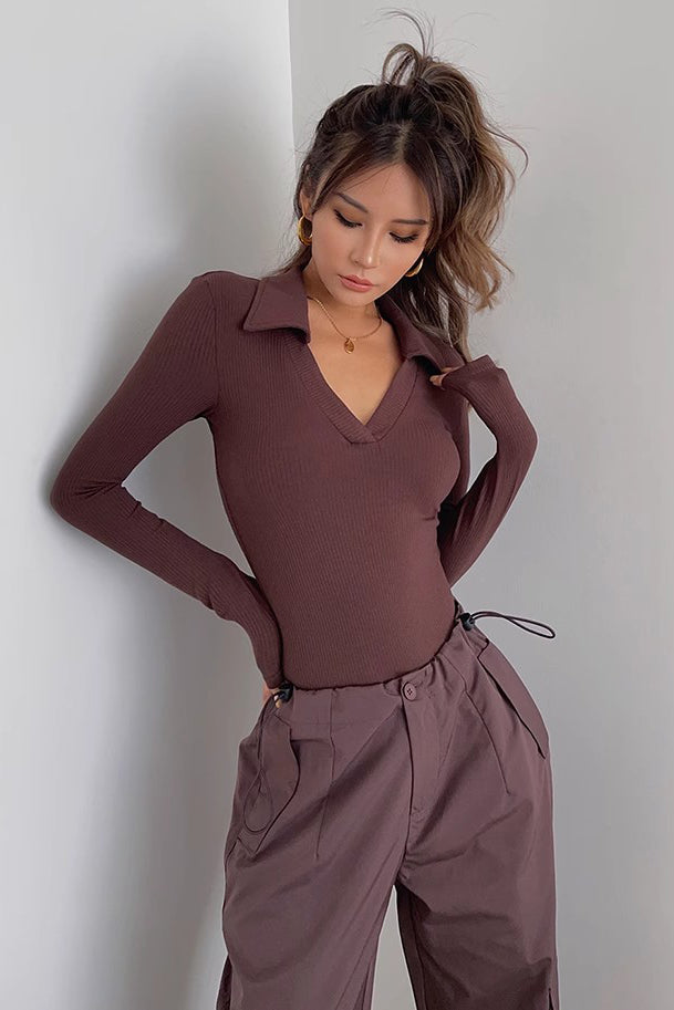 Women's Wrap V-Neck Sweaters Fashion Knit Outwear