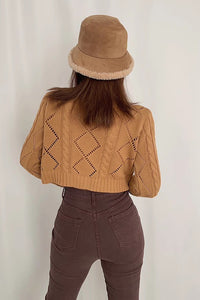 Women's Open Front Cardigan Sweaters Fashion Buttoned Front Knit Outwear Coats