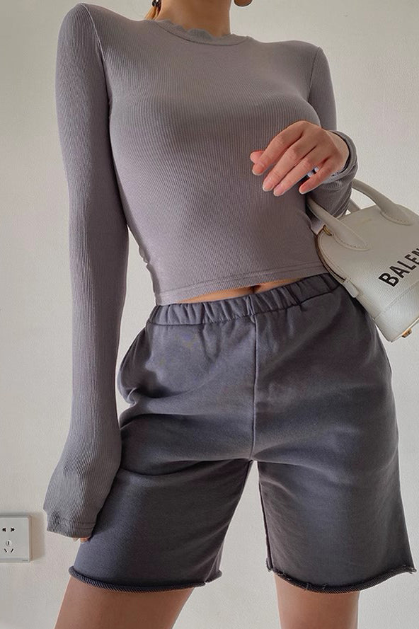 Sexy Slim Fit Tight Long Sleeve Top
