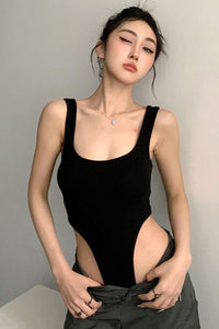 Fashion Women Swimwear Strap Bodysuit