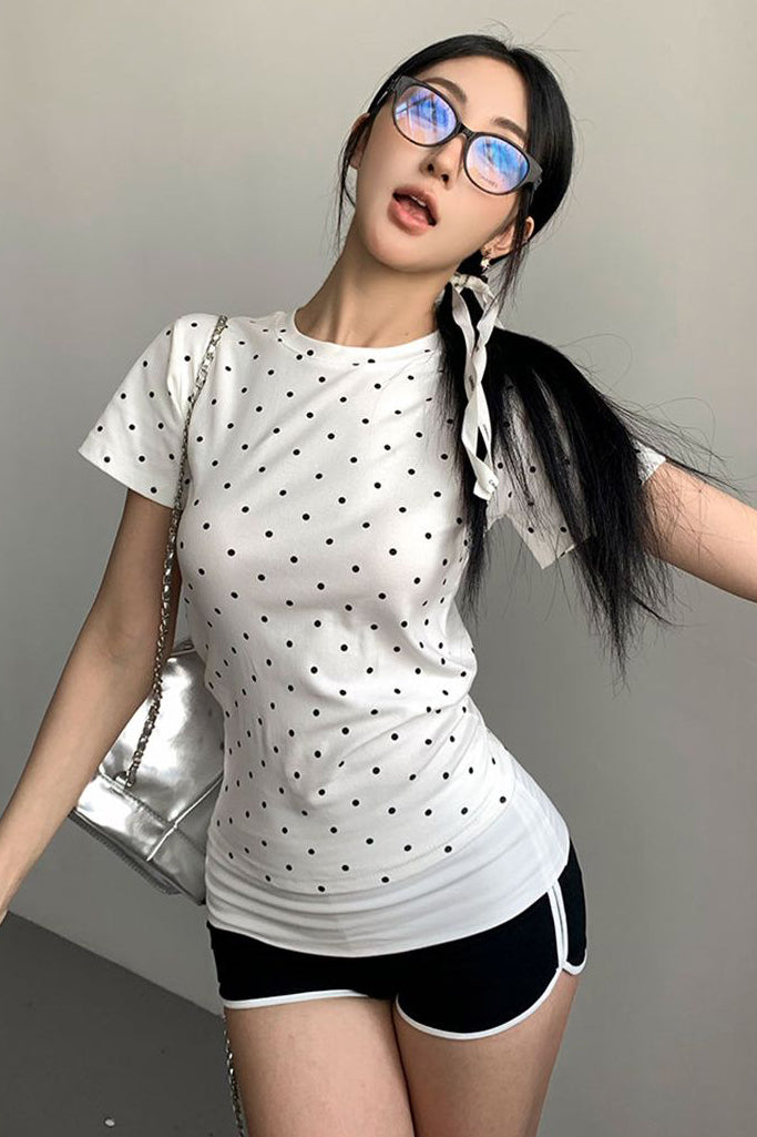 Fashion Women Short Sleeve Top Tee