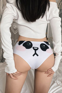 Women Cute Animal Pattern Stretch Underpant Panty