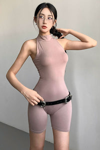 Sexy Women Sleeveless Tight Bodysuit