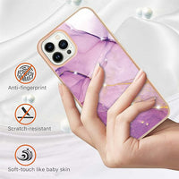 Phone Case For Iphone Case With Glitter Marble Design Phone Cover Soft Tpu Silicone Bumper Protective Case For Apple Iphone 12 13 14 15