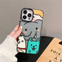 Compatible With Iphone Case For Women Girls Cute Cats Kitten Phone Case Slim Soft Tpu Shockproof Protective Cover For Iphone 11 12 13 14