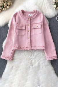 Fashion Women Knit Buttons Long Sleeve Cardigan Jacket Coat