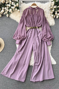 Fashion Women Long Sleeve Romper Jumpsuit