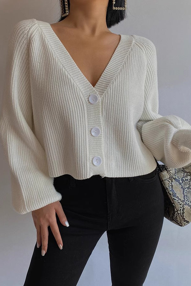 Women's Open Front Cardigan Sweaters Button Down Cable Knit Chunky Outwear