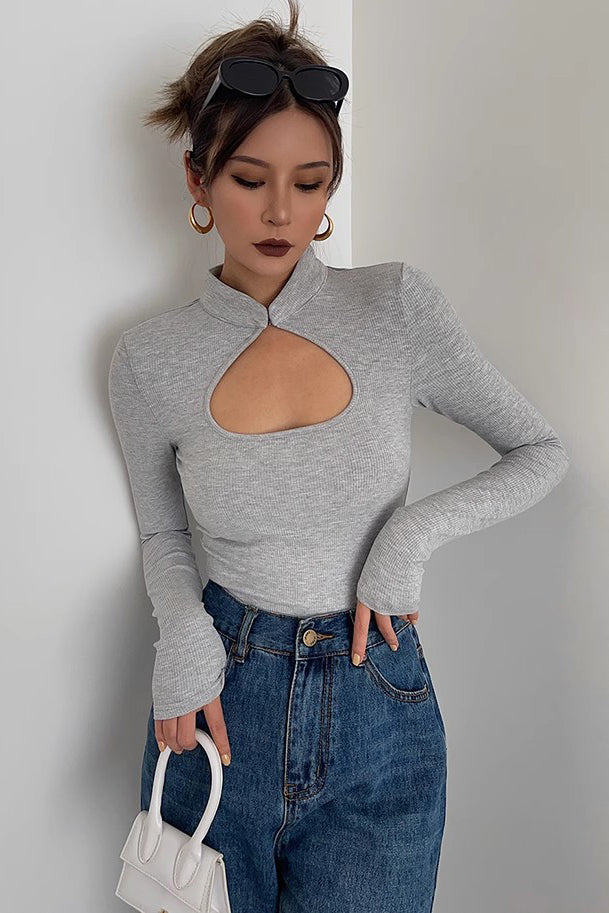 Keynote Fitted Long Sleeve Shirt Tops
