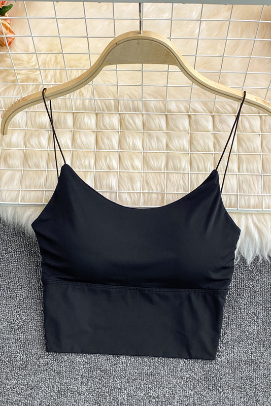 Sexy Women Strap Backless Cami Crop Vest Tank Top