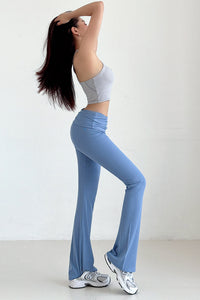 Casual Women Knit Bodycon Low Waist Pants Trousers