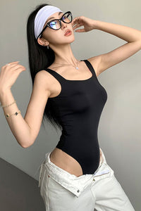 Fashion Women Bodycon Sleeveless Bodysuit Swimsuit