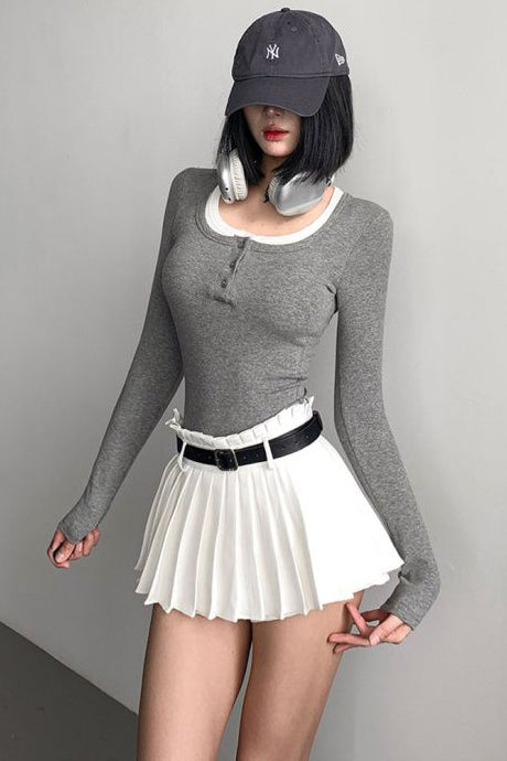 Fashion Women Long Sleeve Bodycon Bodysuit