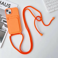 Compatible with iPhone Case,Luxury Phone Case with Credit Card Holder Wrist Lanyard Strap Card Slot Silicon Cover Gift for Women
