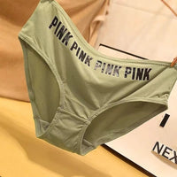 Fashion Women Letter Print Underpant Brief Panty