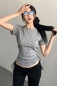 Fashion Women Short Sleeve Top Tee