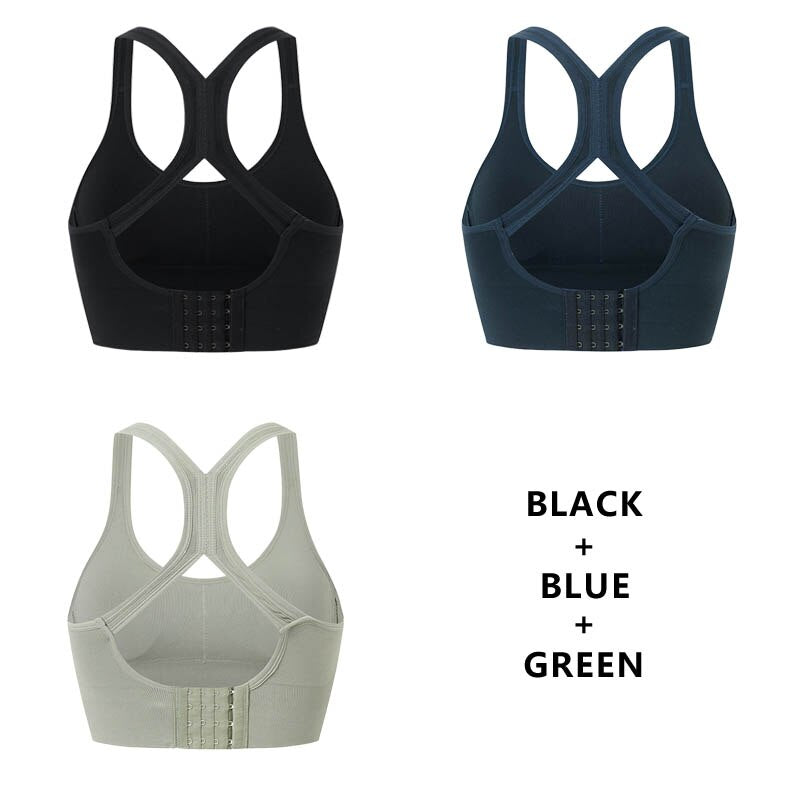 Women Fashion 3 Pieces Bras For Underwear Lingerie Add Pad Bra Seamless Push Up Bralette Brassiere Wireless Sports