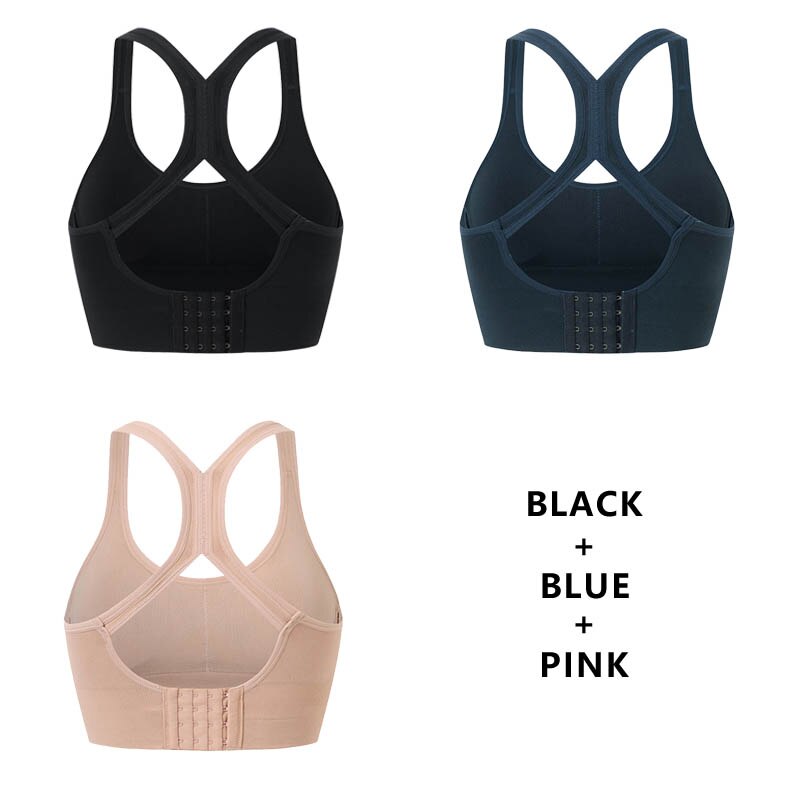 Women Fashion 3 Pieces Bras For Underwear Lingerie Add Pad Bra Seamless Push Up Bralette Brassiere Wireless Sports