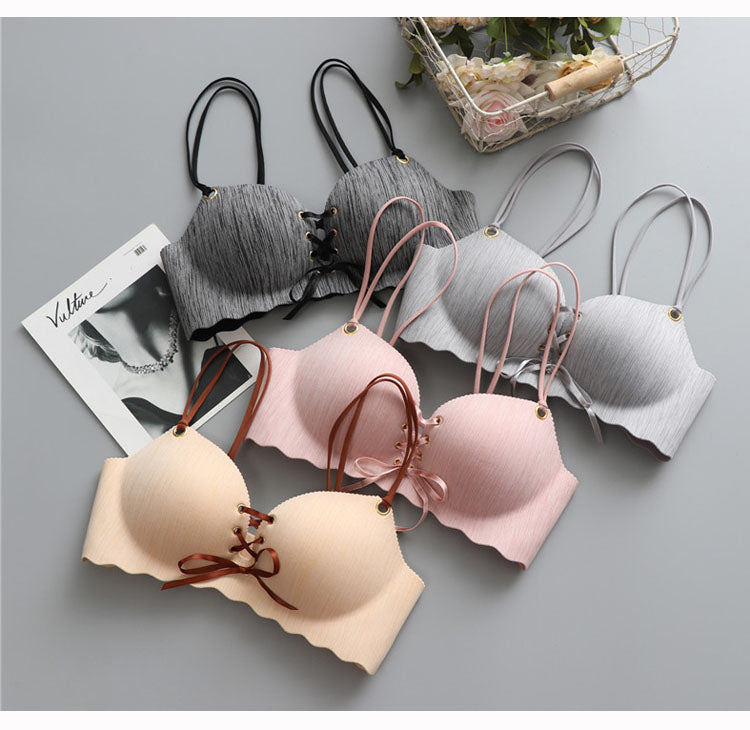 Women Fashion Super Push Up Bras Seamless Underwear Wire Free Female Bralette Beauty Back Lingerie Ladies Brassiere