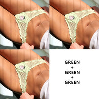 Women Fashion 3Pcs/Lot Lace Lingerie Temptation Low-waist Panties Fruit Ins Embroidery Transparent Briefs Seamless Underwear