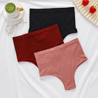 Women Fashion High Waist Shaping Panties Breathable Body Shaper Elastic Underwear Butt Lifter Seamless Panties Shaperwear