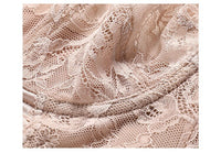 Women Fashion Ultra Thin Lace Underwear Sets Push Up Brassiere Transparent Bra Lingerie Female Underwire Bra and Thong Set